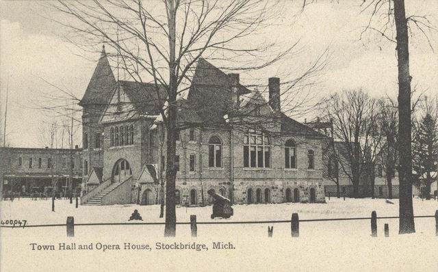 Stockbridge Opera House - 1908 From Paul